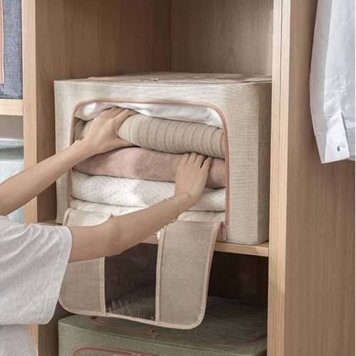 Cutie depozitare pliabila Crem 66L, o fereastra