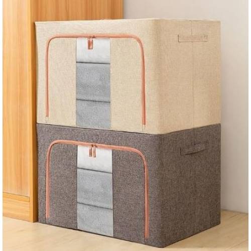 Cutie depozitare pliabila Crem 66L, o fereastra