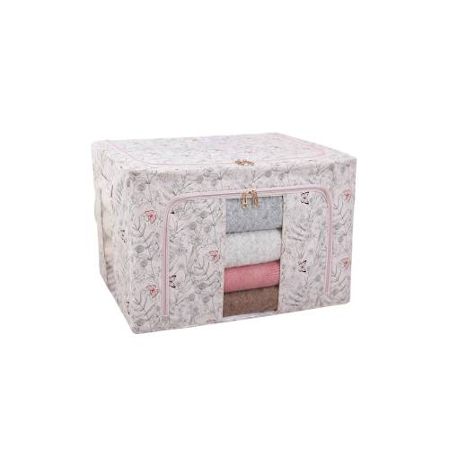 Cutie depozitare 66L Roz, model fluturasi Cutie depozitare 66L Roz, model fluturasi