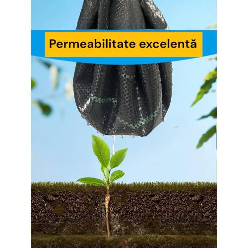Agrotextil Antiburuieni 90g/mp, 3.1 m x 60 m Agrotextil Antiburuieni 90g/mp, 3.1 m x 60 m