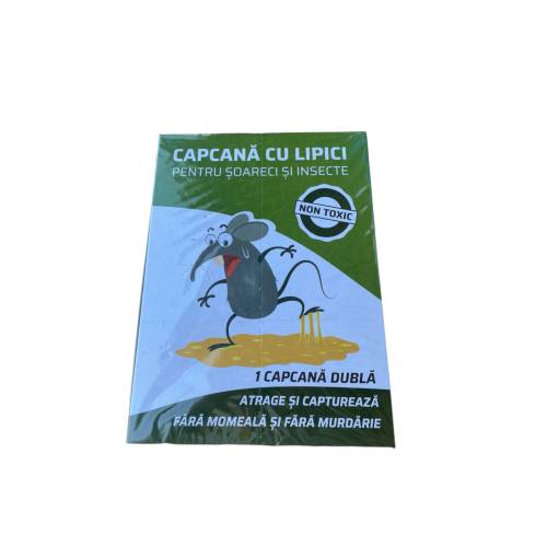 Capcana cu lipici pentru soareci si insecte tip carte Capcana cu lipici pentru soareci si insecte tip carte