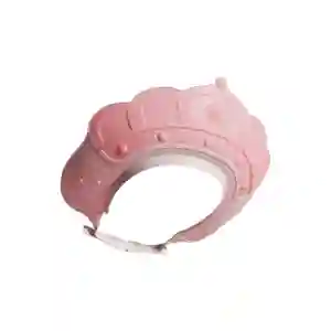 Casca de protectie copii pentru dus, model coroana, Roz