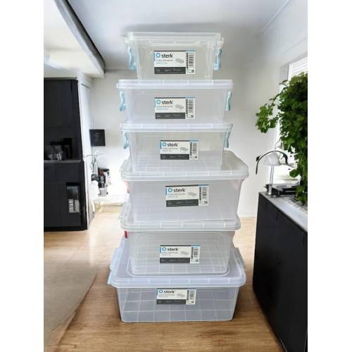 Cutie depozitare alimente din plastic, 25 L Cutie depozitare alimente din plastic, 25 L