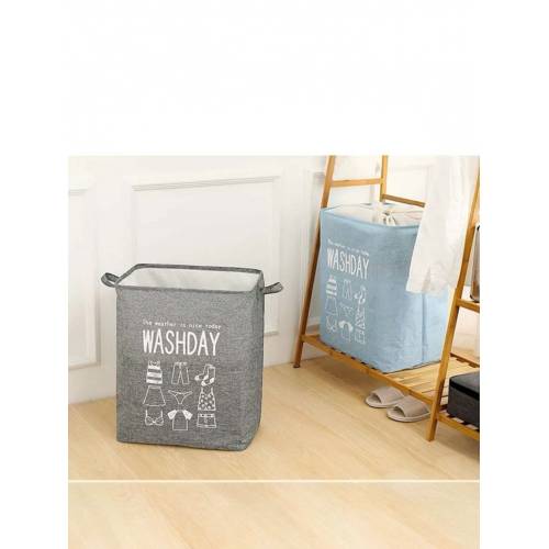 Cos de rufe pliabil Roz cu imprimeu, 72L