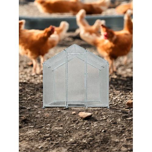 Cotet, tarc pasari otel galvanizat 2x2x2m