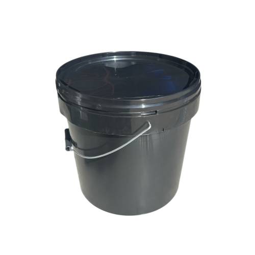 Galeata sigilabila neagra 20L, set 10 buc