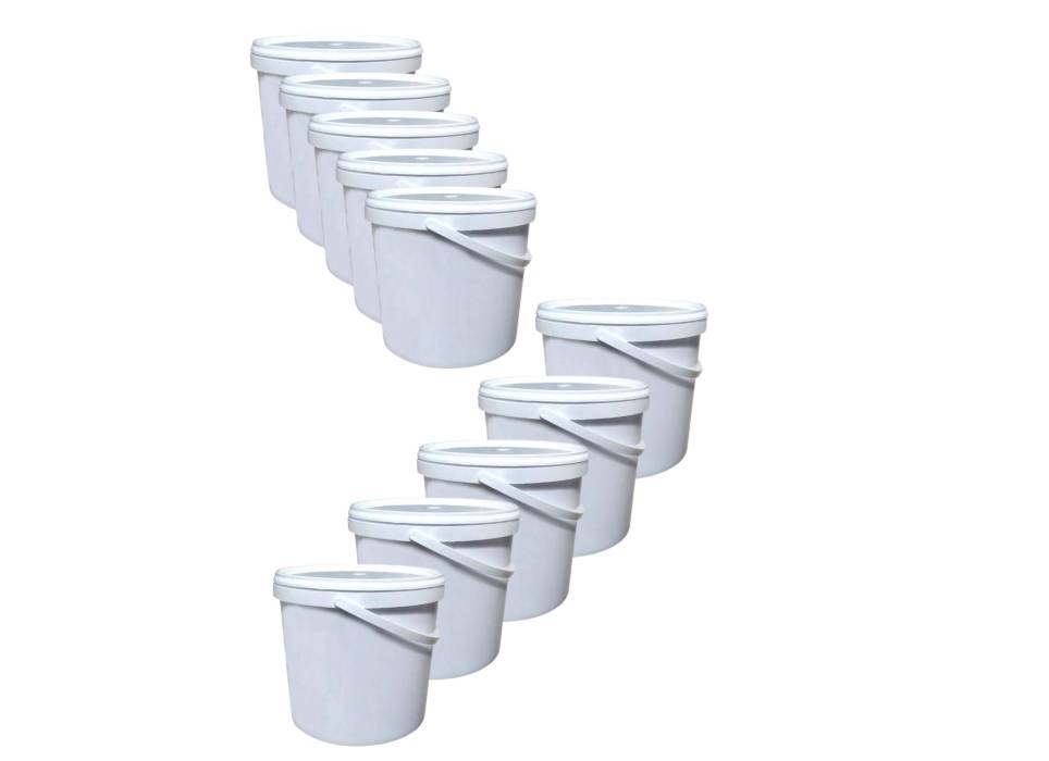 Galeata sigilabila 10L, set 10 buc