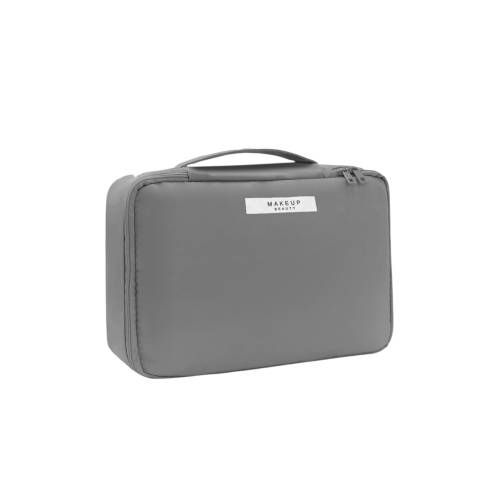 Geanta de calatorie pentru cosmetice 2 in 1 Gri Geanta de calatorie pentru cosmetice 2 in 1 Gri