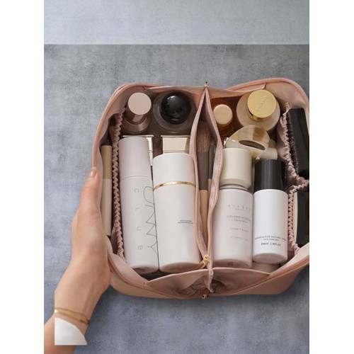 Geanta de calatorie pentru cosmetice, Roz