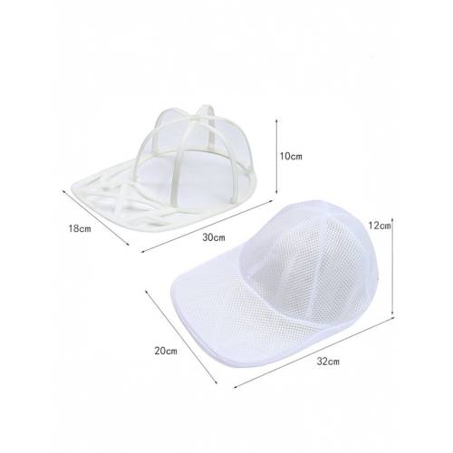 Husa protectie sapca cu fermoar pentru masina de spalat, Alb/ Albastru