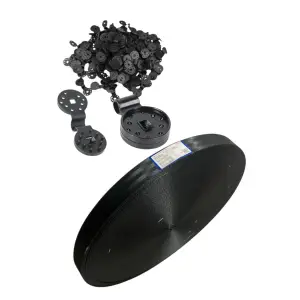 Kit ancorare plasă umbrire pe solar, chinga 50m