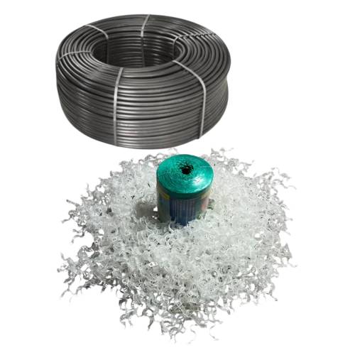 Kit intretinere legume tub picurare 25cm/100m, sfoara si clipsuri Kit intretinere legume tub picurare 25cm/100m, sfoara si clipsuri