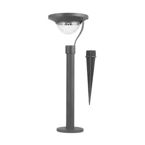 Lampa solara Led 2 moduri de fixare, Alb cald