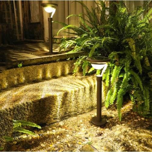 Lampa solara Led 2 moduri de fixare, Alb cald