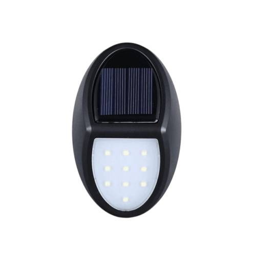 Lampa solara, aplica de perete forma Ovala, Alb rece