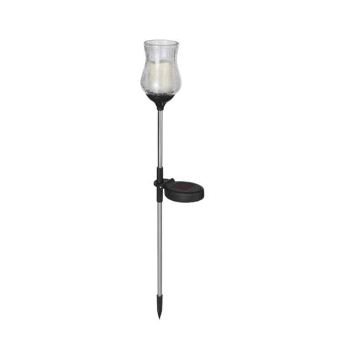 Lampa solara tip Lalea 55cm, Alb cald