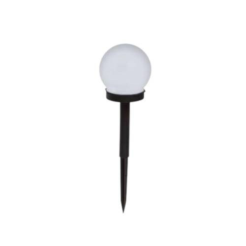 Lampa solara sferica tip Glob, Alb cald