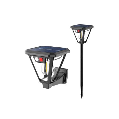 Lampa solara tip felinar 3 moduri de iluminare, Alb cald