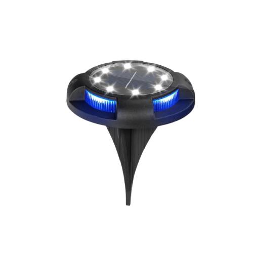 Lampa solara tip spot Multicolor, Alb rece