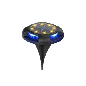 Lampa solara tip spot Multicolor, Alb cald