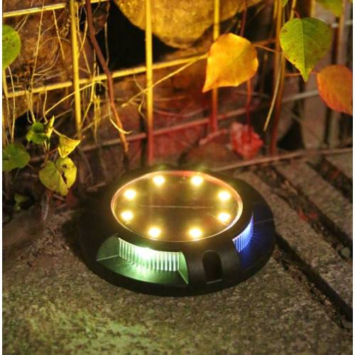 Lampa solara tip spot Multicolor, Alb cald