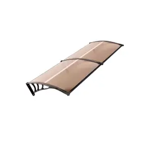 Marchiza, copertina din policarbonat fumuriu 80x200 cm