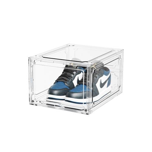 Organizator pantofi plastic usa frontala magnetica, transparent Organizator pantofi plastic usa frontala magnetica, transparent