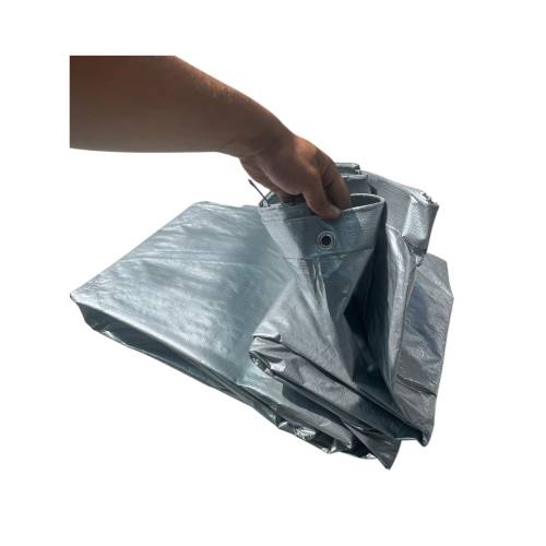 Prelata 12x18M, 175g/mp impermeabila, calitate premium Gri