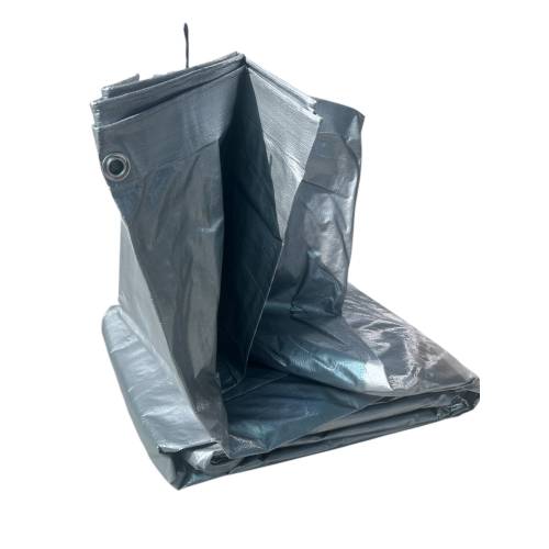 Prelata 2x12M, 175g/mp impermeabila, calitate premium Gri Prelata 2x12M, 175g/mp impermeabila, calitate premium Gri