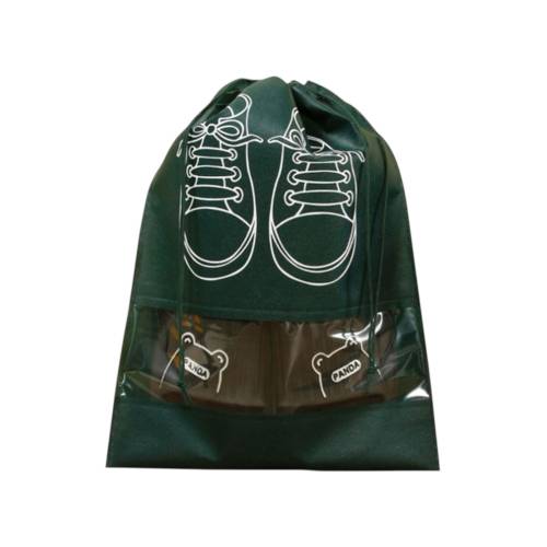 Sac depozitare incaltaminte, 27x36cm Verde