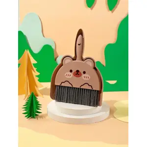 Set mini matura si faras pentru uz casnic, model ursulet, Maro