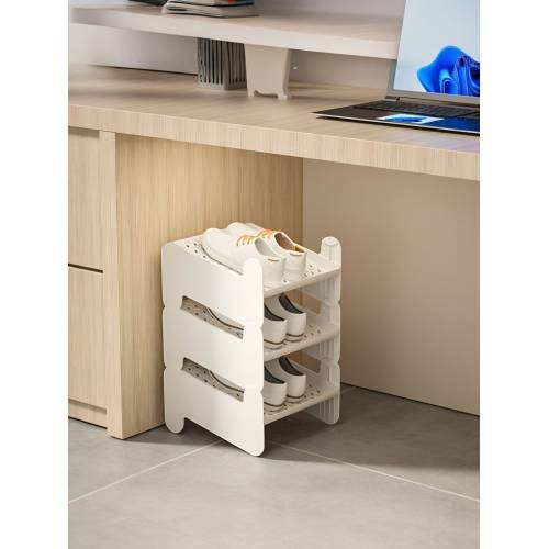 Suport pantofi antiderapant, Alb