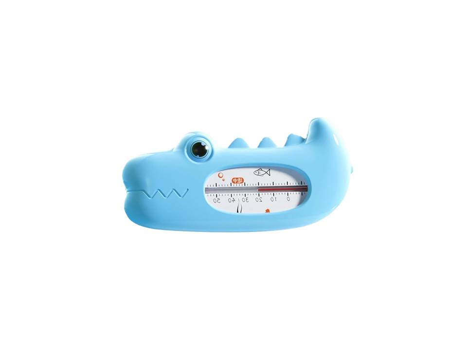 Termometru pentru baie plutitor model Crocodil, Albastru