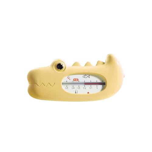 Termometru pentru baie plutitor model Crocodil, Galben Termometru pentru baie plutitor model Crocodil, Galben