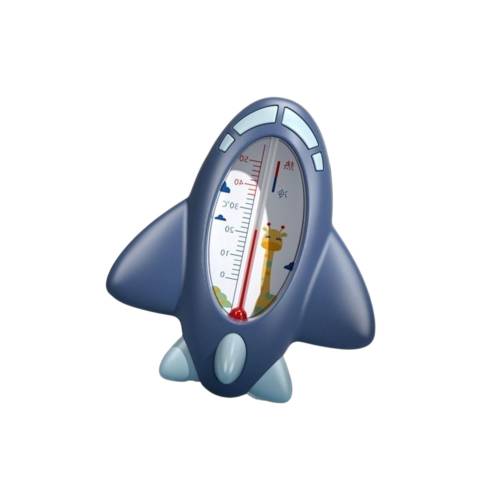 Termometru pentru baie plutitor model avion, Albastru Termometru pentru baie plutitor model avion, Albastru