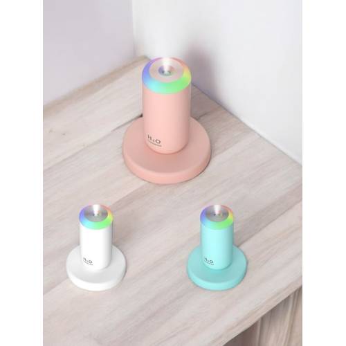 Umidificator H2O cu aromaterapie 350ml, Albastru