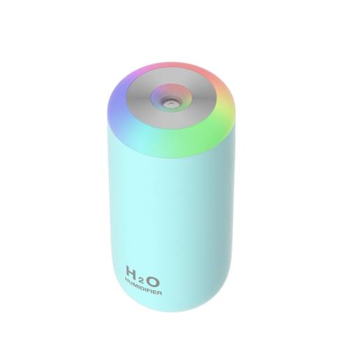 Umidificator H2O cu aromaterapie 350ml, Albastru