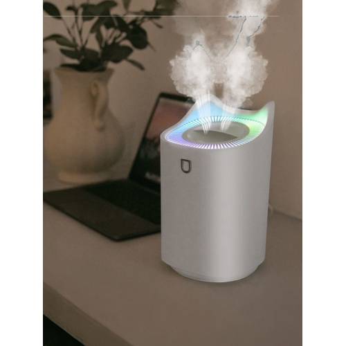 Umidificator cu doza dubla 3L, Alb