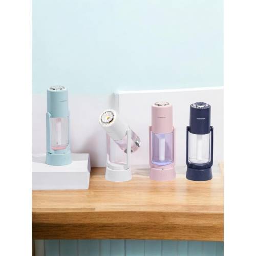 Umidificator si purificator aer portabil, 200ml, Alb