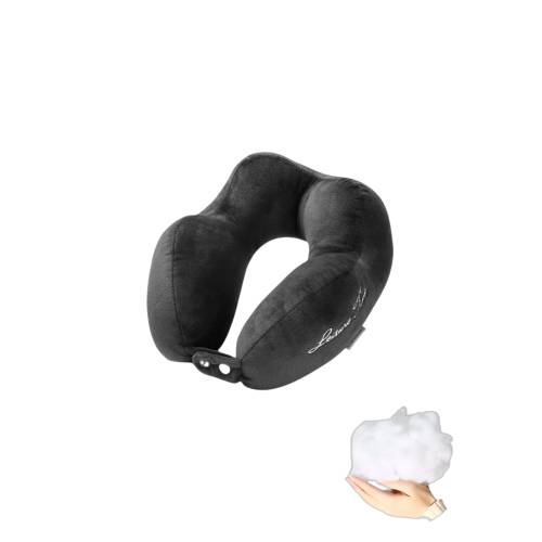 Perna de Voiaj pentru Gat, din Bumbac, Accesoriu pentru Voiaj, Birou, Masina, Gri