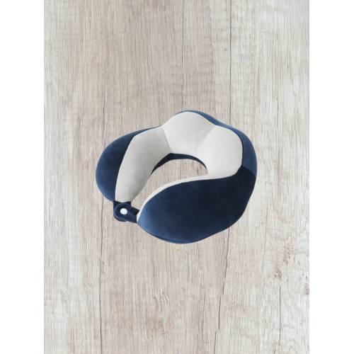 Perna de Voiaj pentru Gat, din Bumbac, Accesoriu pentru Voiaj, Birou, Masina, Albastru