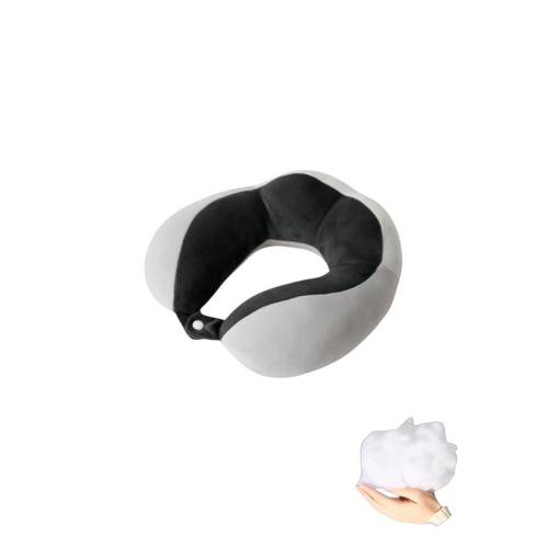 Perna de Voiaj pentru Gat, din Bumbac, Accesoriu pentru Voiaj, Birou, Masina, Negru