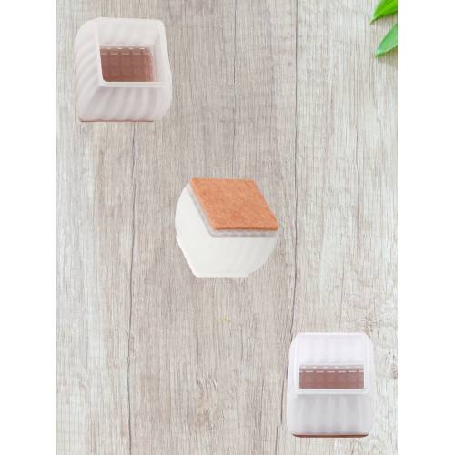 Protectii picioare scaun si podea din silicon, 16buc/set