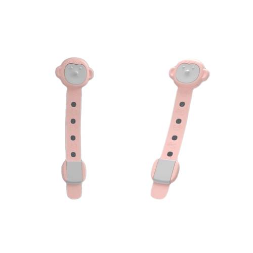 Siguranta pentru usi copii, sistem de blocare sertare, dulap, frigider, roz