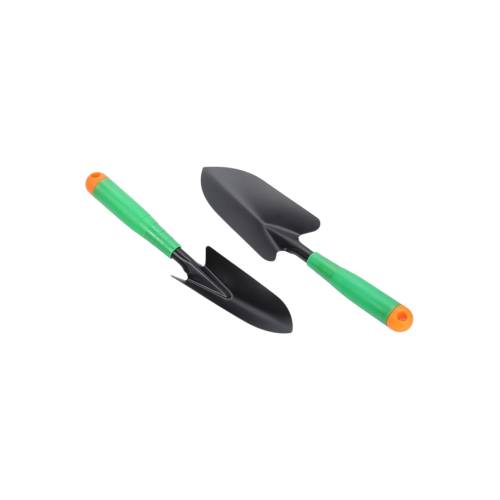 Set 4 Unelte Gradina pentru Plantare si Ingrijire, PVC Carton, Verde