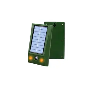 Aparat Solar cu Ultrasunete, Frecventa 9-36.5 KHZ LED, Anti Rozatoare si Insecte, Verde