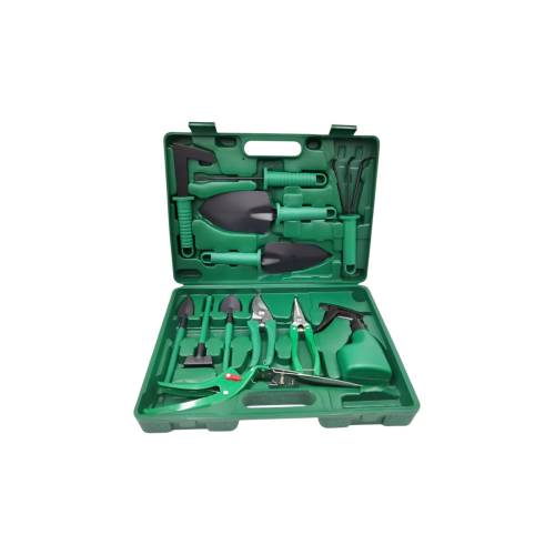 Set 12 Unelte Gradina pentru Plantare si Ingrijire, PVC Carton, Verde Set 12 Unelte Gradina pentru Plantare si Ingrijire, PVC Carton, Verde