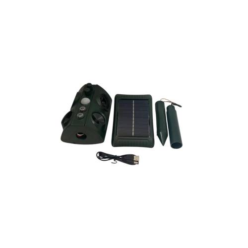 Aparat Solar cu Ultrasunete, Frecventa 13.5-45.5 KHZ LED, Anti Rozatoare si Insecte, Verde