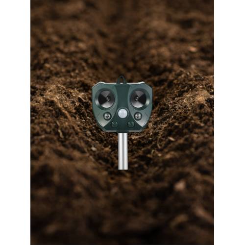 Aparat Solar cu Ultrasunete, Frecventa 20 Hz LED, Anti Rozatoare si Insecte, Verde