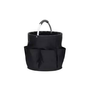 Geanta Tip Cos 17L Pentru Curatenie, Scule, Plaja, Material Oxford 600 D, Negru